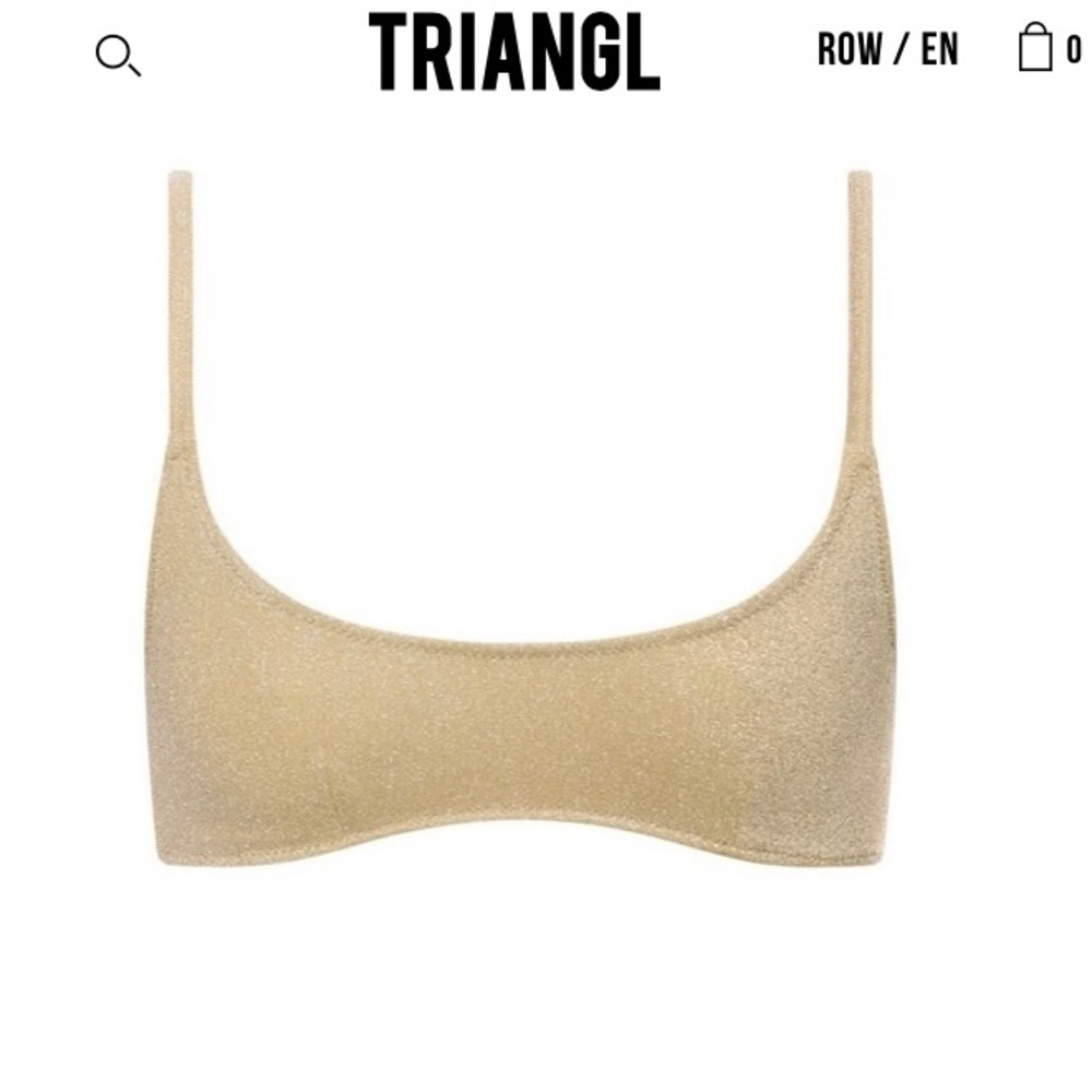 Kate Gold Triangl Top